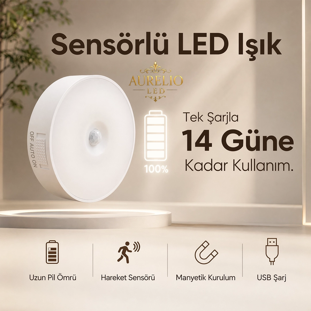 Sensörlü LED Işık